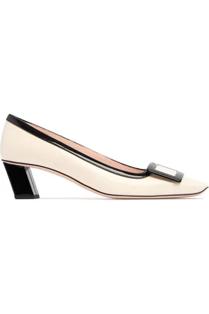 Roger Vivier 45mm Belle Vivier Fabric Pumps