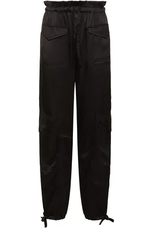 Ganni Washed Satin Pocket Pants