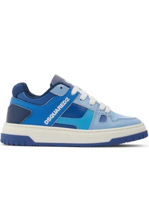 Dsquared2 Leather Lace-up Sneakers