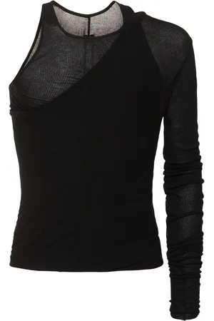 Rick Owens Ziggy Banana Silk Blend Top