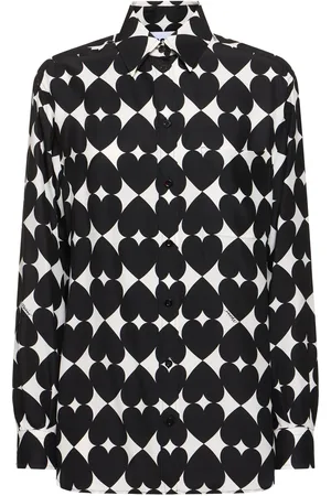 Moschino Printed Silk Shirt