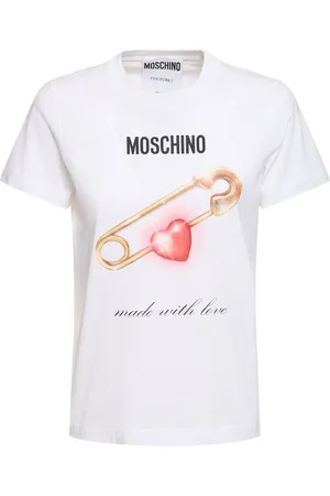 Moschino Printed Cotton Jersey T-shirt