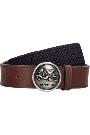 Etro Viscose Logo Belt