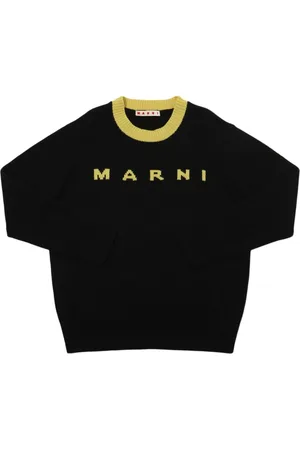 Marni Wool & Cashmere Knit Sweater W/logo