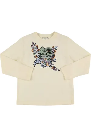 Etro Embroidered Cotton Jersey T-shirt