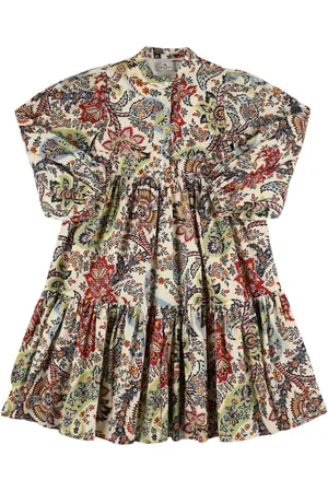 Etro Printed Woven Cotton Dress
