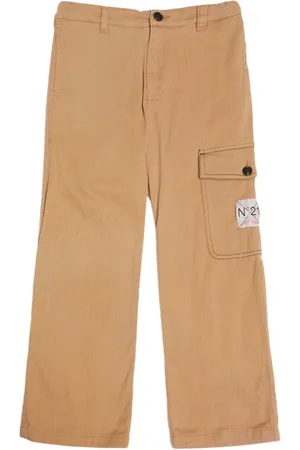 Nº21 Cotton Blend Gabardine Cargo Pants