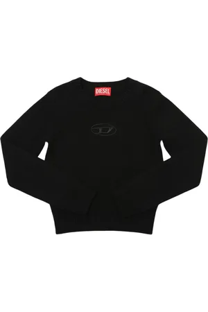 Diesel Wool Blend Knit Sweater W/logo
