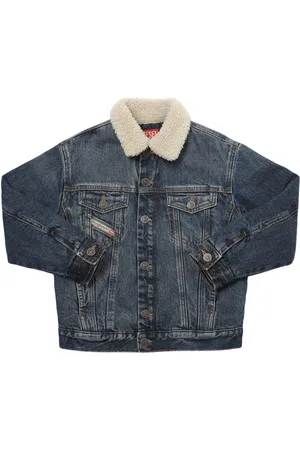 Diesel Denim & Faux Fur Jacket