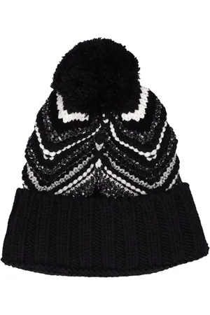 Missoni Zig Zag Wool Blend Knit Beanie