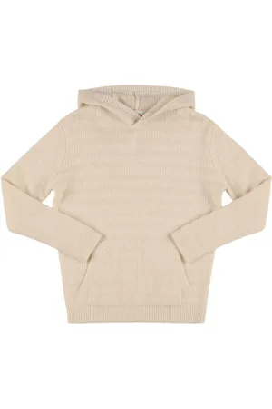 BONPOINT Cashmere Knit Hooded Sweater