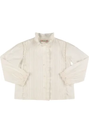 BONPOINT Cotton Poplin Shirt