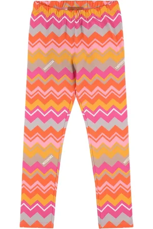 Missoni Printed Stretch Cotton Jersey Leggings