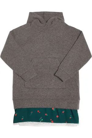 Nº21 Hooded Wool Blend Knit Dress