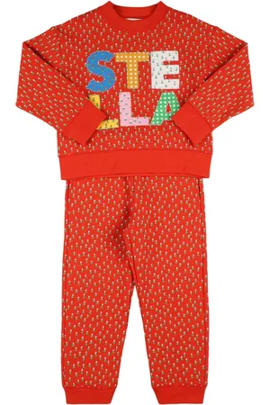 Stella McCartney Logo Cotton Sweatshirt & Sweatpants