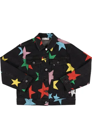 Stella McCartney Printed Cotton Denim Jacket