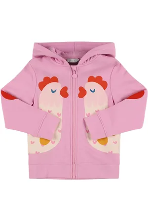 Stella McCartney Printed Cotton Zip Hoodie