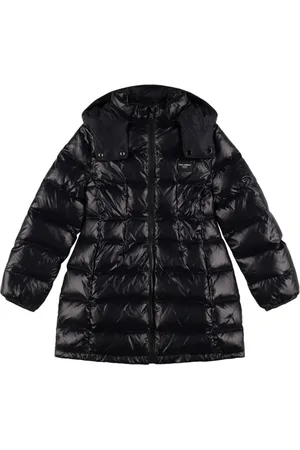 Dolce & Gabbana Hooded Poly Puffer Down Jacket