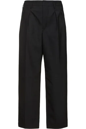 LEMAIRE Pleated Wool Blend Pants