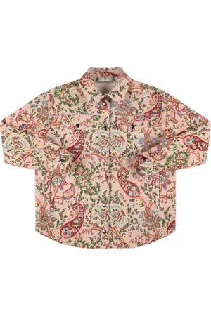 Etro Printed Stretch Cotton Jacket
