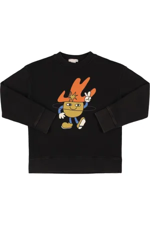 Stella McCartney Printed Cotton Crewneck Sweatshirt