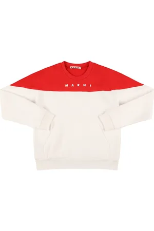 Marni Cotton Crewneck Sweatshirt W/logo