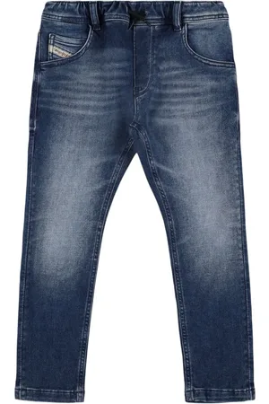 Diesel Stonewashed Stretch Cotton Jeans