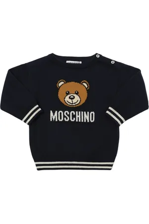 Moschino Cotton Blend Knit Sweater