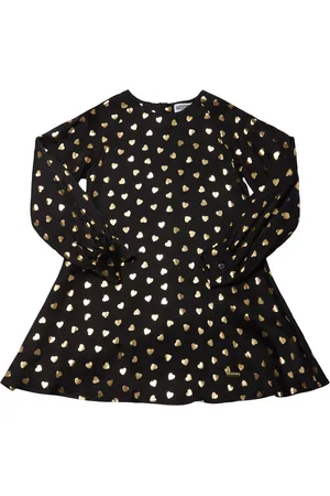 Moschino Heart Printed Viscose Dress