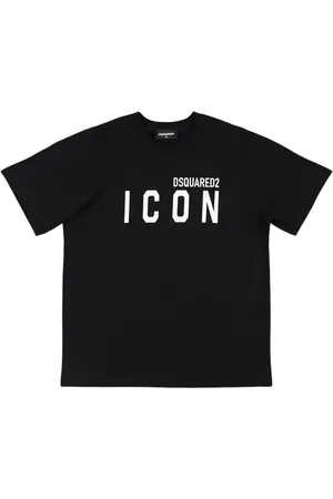 Dsquared2 Printed Cotton Jersey T-shirt