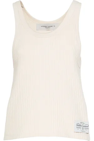 Golden Goose Journey Ribbed Tank Top