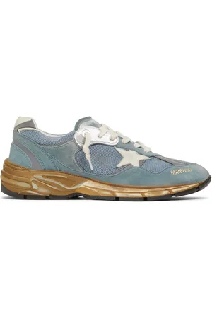 Golden Goose Running Dad Suede Sneakers