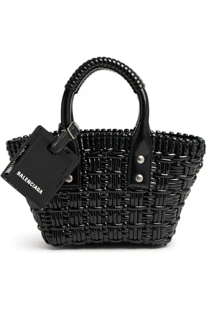 Balenciaga Xxs Bistro Basket Tote Bag
