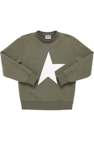 Golden Goose Star Logo Cotton Blend Sweatshirt