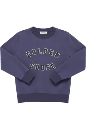 Golden Goose Journey Logo Cotton Blend Sweatshirt