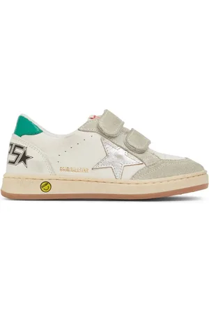 Golden Goose Ballstar Laminated Leather Sneakers