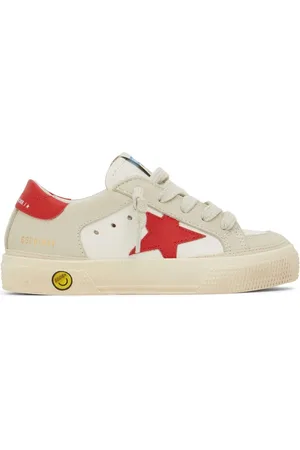 Golden Goose May Leather Sneakers