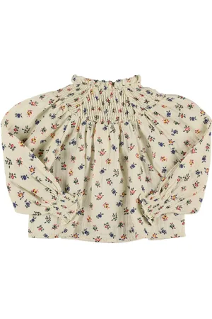 The New Society Printed Cotton Muslin Shirt
