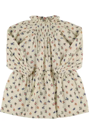 The New Society Printed Cotton Muslin Dress