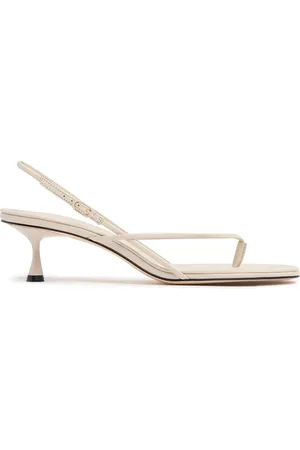 Studio Amelia 50mm Wishbone Leather Sandals
