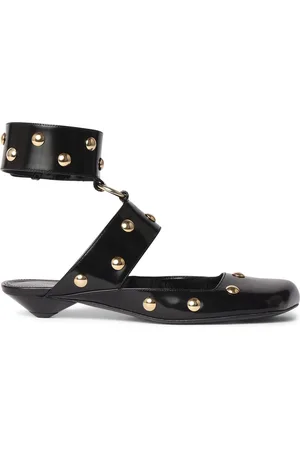 Chloé 20mm Jade Leather Flats