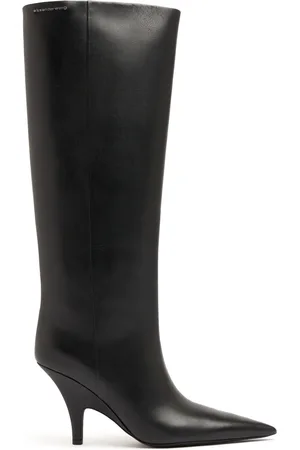 Alexander Wang 85mm Diablo Leather Tall Boots