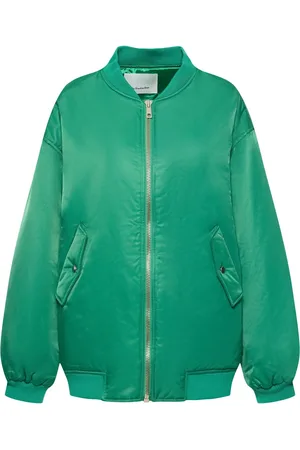 The Frankie Shop Astra Nylon Bomber Jacket