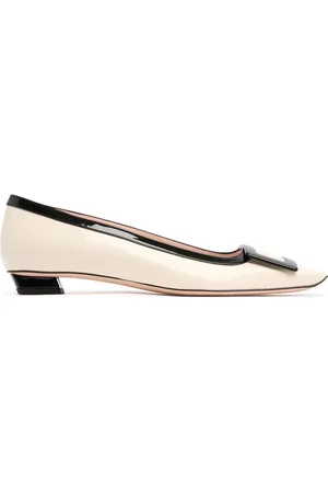 Roger Vivier 25mm Belle Vivier Patent Leather Pumps