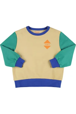 Tiny Cottons Color Block Organic Cotton Sweatshirt
