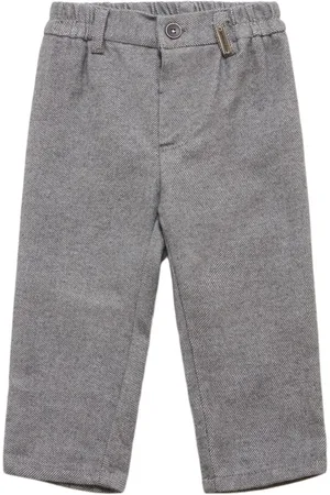 MONNALISA Cotton Flannel Pants
