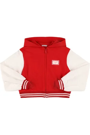 Dolce & Gabbana Cotton Zip-up Hooded Sweatshirt