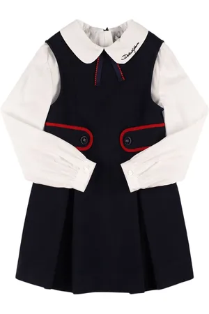 Dolce & Gabbana Cotton Blend Interlock Dress