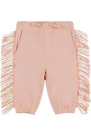 Stella McCartney Fringed Cotton Sweatpants