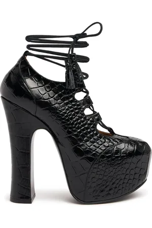 Vivienne Westwood 145mm Ghillie Croc Embossed Pumps